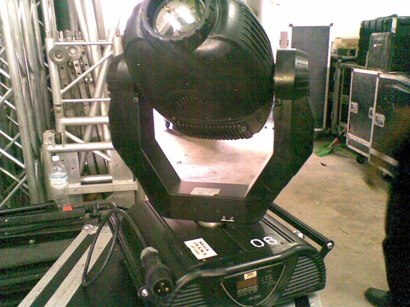 Projecteurs asservis